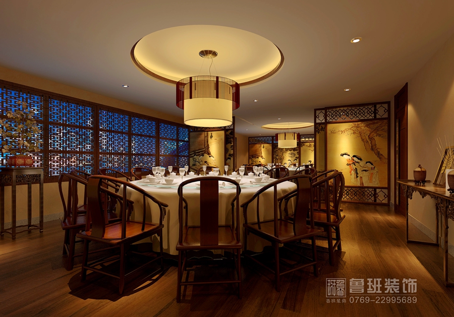 广东狮子会“大有自在堂”餐厅设计图